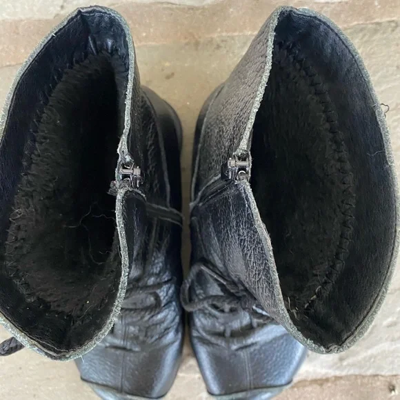 Hio Rui Soft black leather boots Size 9 - Picture 6 of 10